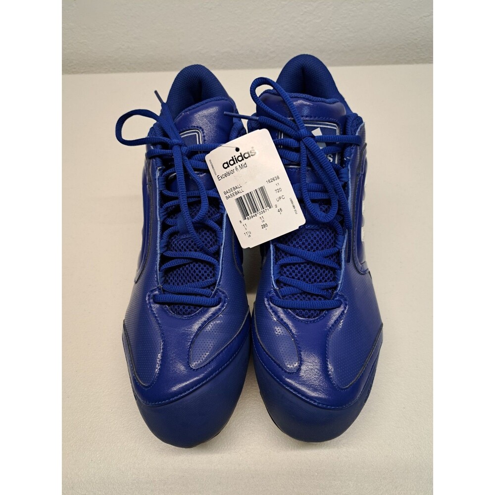 New Adidas Excelsior 6 Mid Steel Baseball Cleats Mens Size 11.5